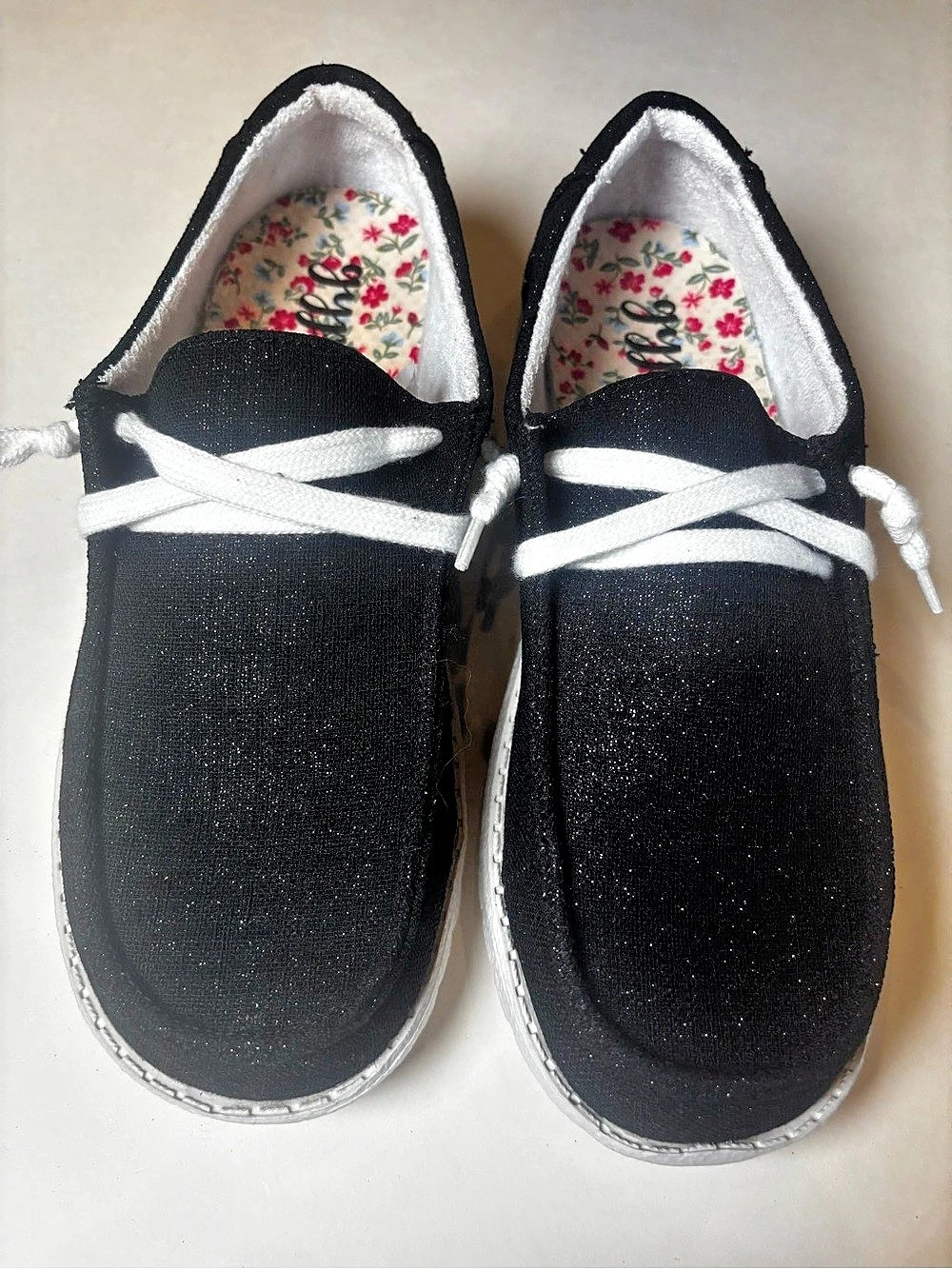 Gypsy Jazz Black & White Loafers US 8.5 Like New